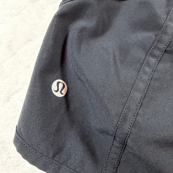 Lululemon Lined Tracker Short V 4" Black W7AZ2S - size 6 - Picture 4 of 8